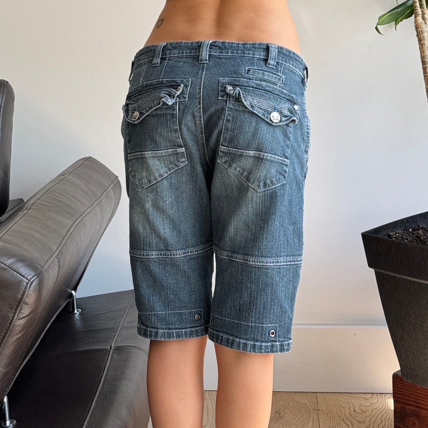 Blue Denim Jorts