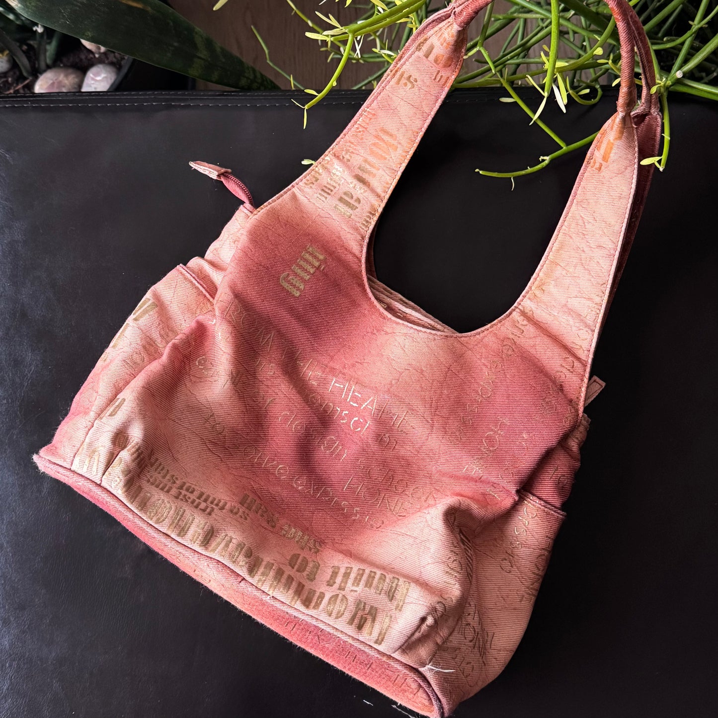 Orange & Gold Purse