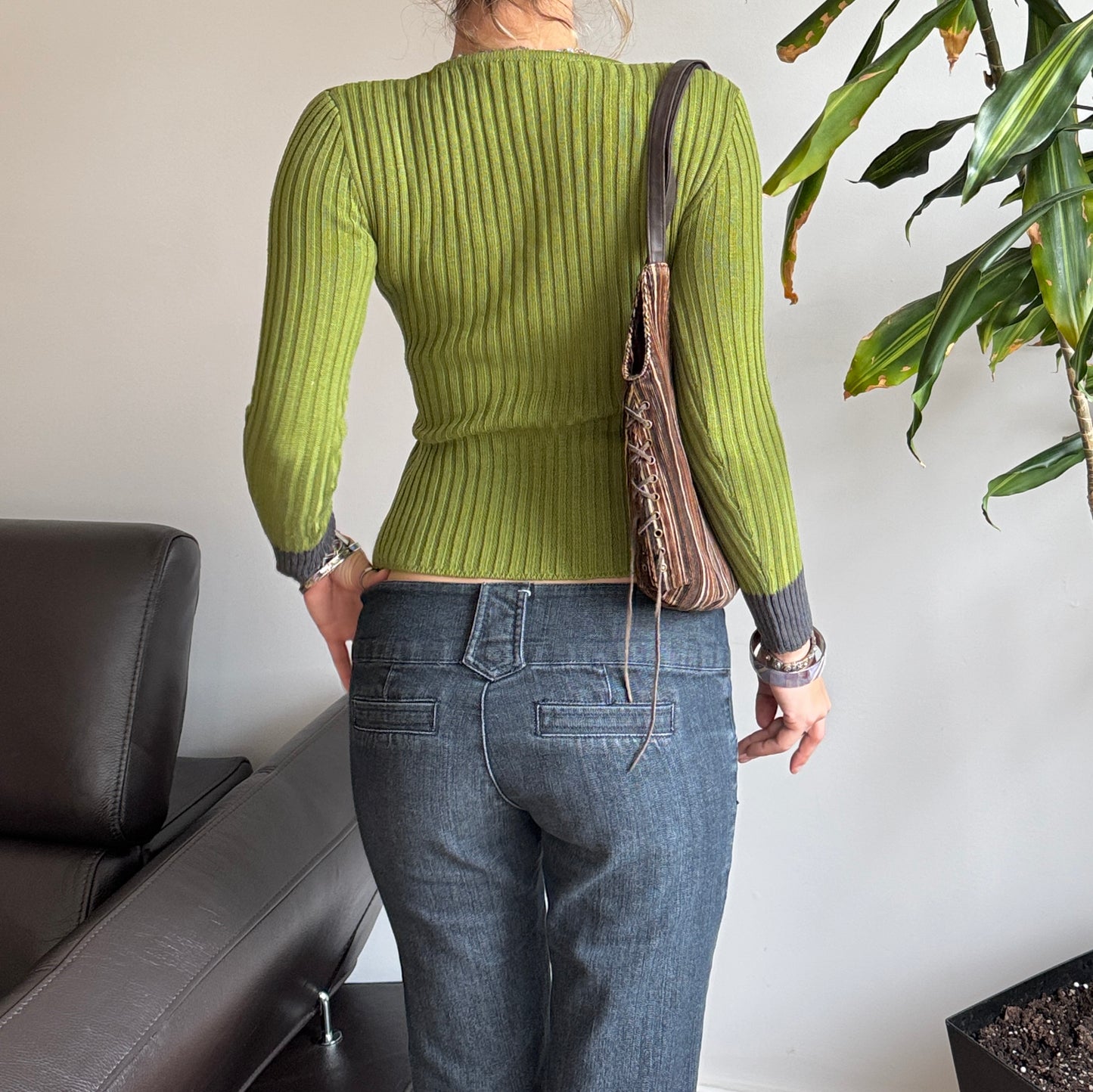 Matcha Green Top with Pockets